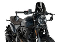 DUCATI SCRAMBLER FULL THROTTLE [2025] - New Generation Sport Windschild | Schwarz | PUIG 21580N