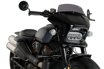 HARLEY-DAVIDSON SPORTSTER S RH 1250 S [2024] - Fury Touring lamp cover | Heavily toned | PUIG 21581F