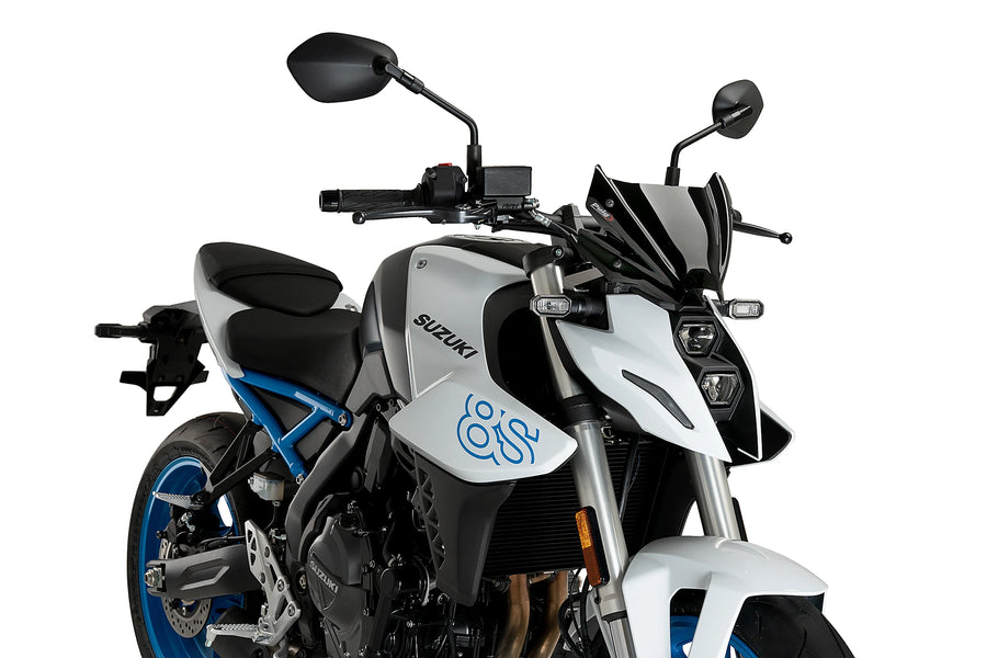SUZUKI GSX-8S [2025] - PUIG New Generation Sport Scheibe | Schwarz | PUIG 21649N