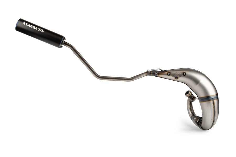 Beta RR SM 50 2T - Exhaust Streetrace High Mount CNC blue black