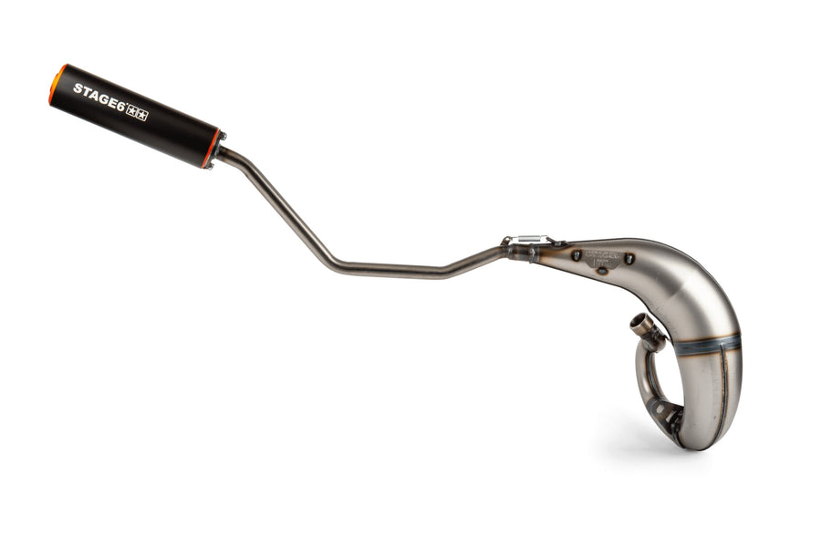 Beta RR SM 50 2T - Exhaust Streetrace High Mount CNC orange black