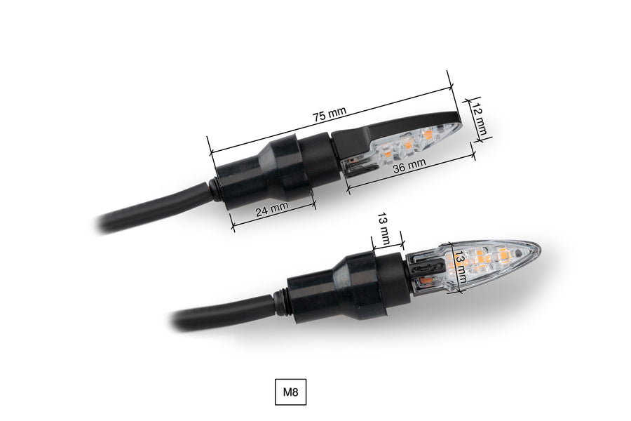 KTM RC 390 [2025] – Dart indicator set – black