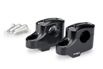 BMW F 800 GS [2025] – Pullback handlebar risers – silver - 0