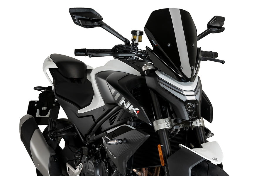 CFMOTO 450 NK [2025] - New Generation Sport | Schwarz | PUIG 21866N