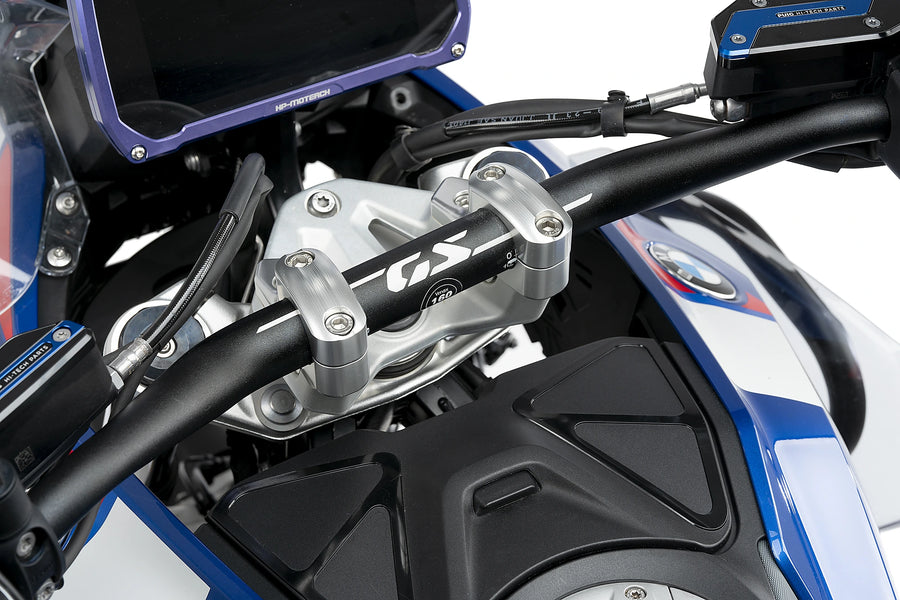BMW R 1300 GS TROPHY [2025] - Pullback Lenkererhöhungen | Silber | PUIG 21882P