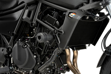 KAWASAKI ELIMINATOR 500 SE [2025] – Rahmen Sturzpads Vintage 2.0 – Schwarz
