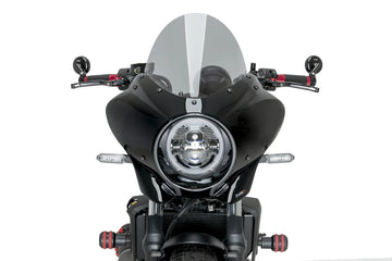 KAWASAKI ELIMINATOR 500 SE [2025] – Rahmen Sturzpads Vintage 2.0 – Schwarz - 0