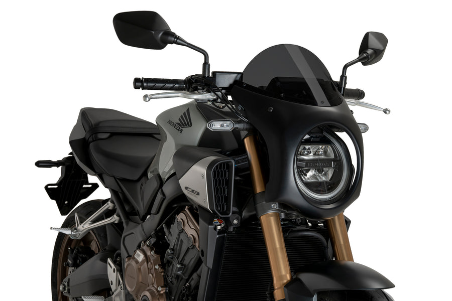 HONDA CB 650 R NEO SPORTS CAFE [2025] – Retro windshield – heavily tinted