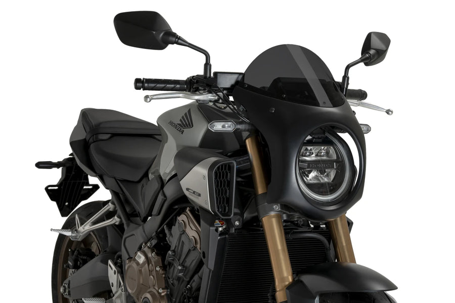 HONDA CB 650 R NEO SPORTS CAFE [2025] – Retro windshield – heavily tinted