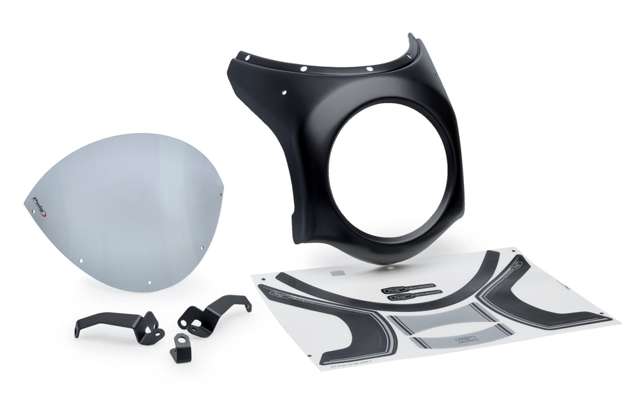HONDA CB 650 R NEO SPORTS CAFE [2025] – Retro-Verkleidungscheibe – Schwarz