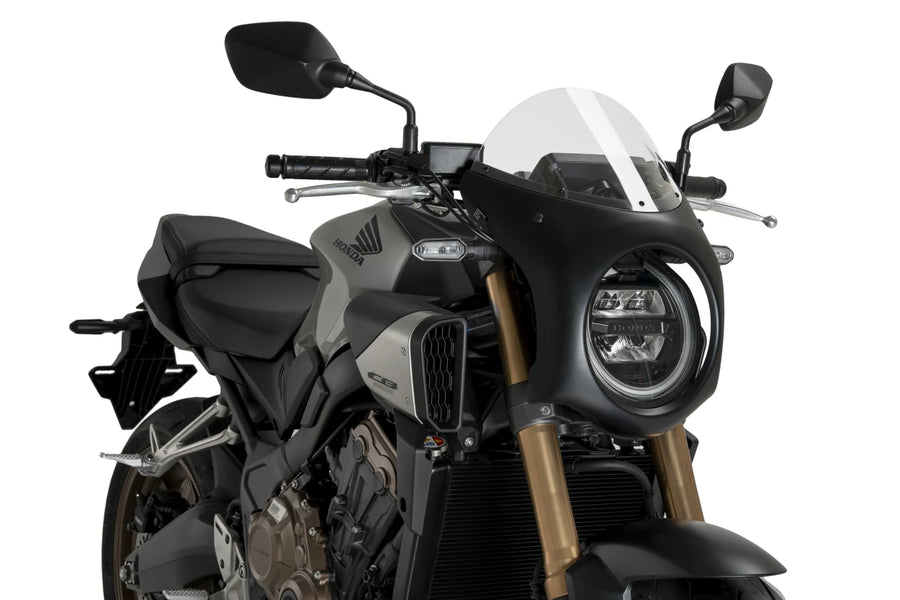HONDA CB 650 R NEO SPORTS CAFE [2025] – Retro windshield – heavily tinted