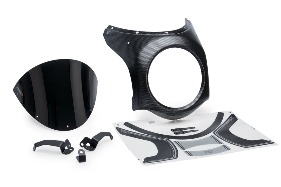HONDA CB 650 R NEO SPORTS CAFE [2025] – Retro-Verkleidungscheibe – Schwarz