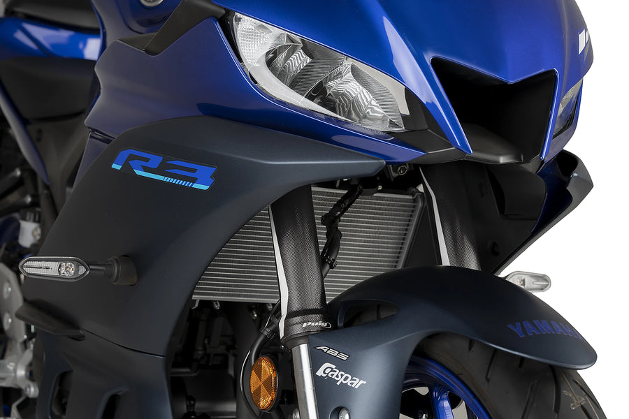 KTM RC 390 [2025] - Gabelschutz-Aufkleberkit | Schwarz | PUIG 22052N