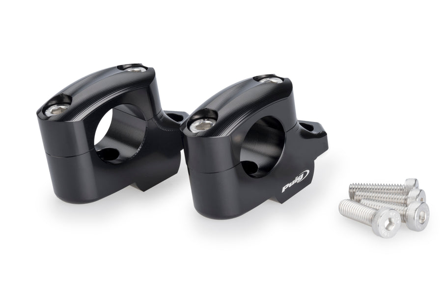 BMW F 900 GS ADVENTURE [2024] – Pullback handlebar risers – silver