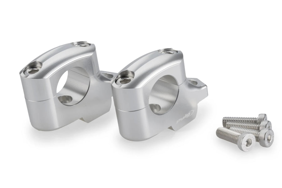 BMW F 900 GS ADVENTURE [2024] – Pullback handlebar risers – silver