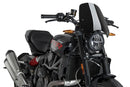 INDIAN FTR 1200 SPORT [2025] - PUIG New Generation Sport Windschild | Schwarz | PUIG 22348N