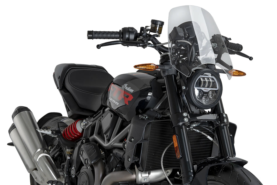 INDIAN FTR 1200 SPORT [2025] - PUIG New Generation Sport Windschild | Klar | PUIG 22348W