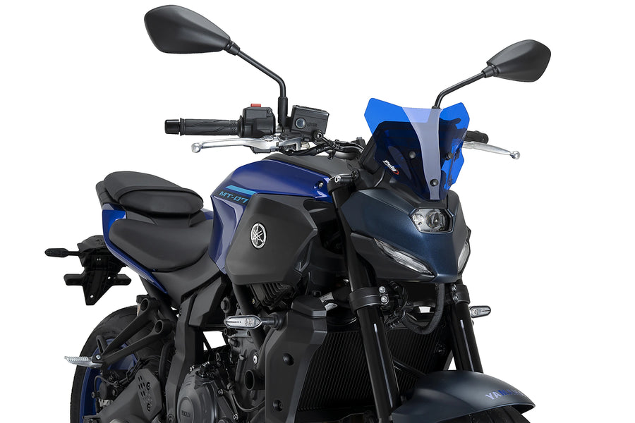YAMAHA MT-07 Y-AMT [2025] - New Generation Sport Windschild | Blau | PUIG 22412A