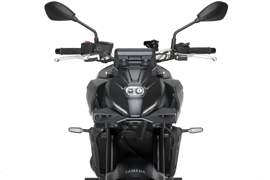 YAMAHA MT-07 [2025] - PUIG Naked Front Downforce Spoiler | Carbon-Optik | PUIG 22417C