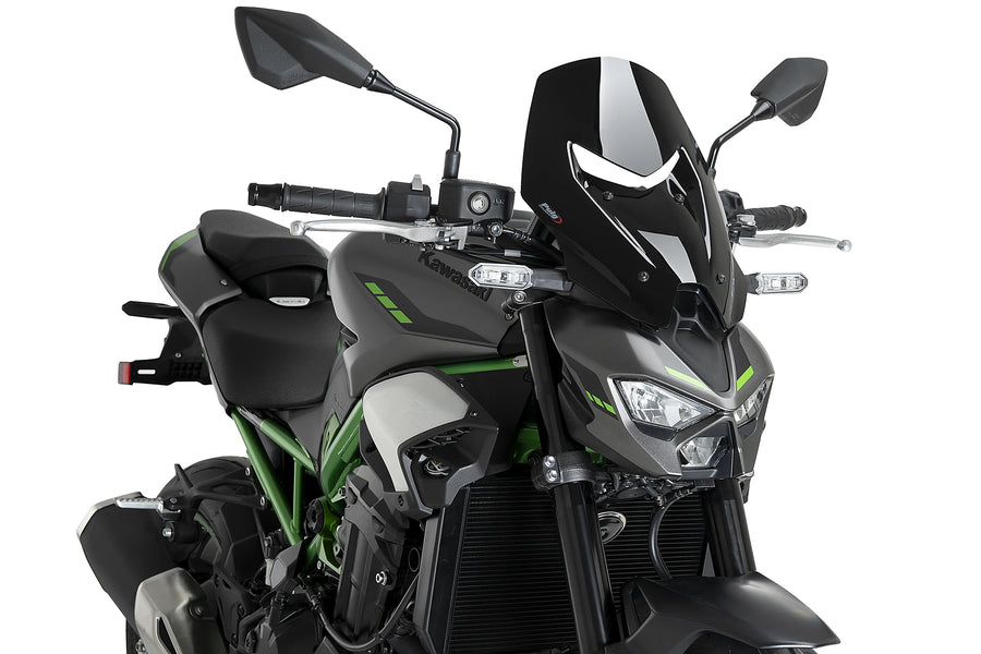 KAWASAKI Z 900 SE [2025] - New Generation Touring Windschild | Schwarz | PUIG 22440N