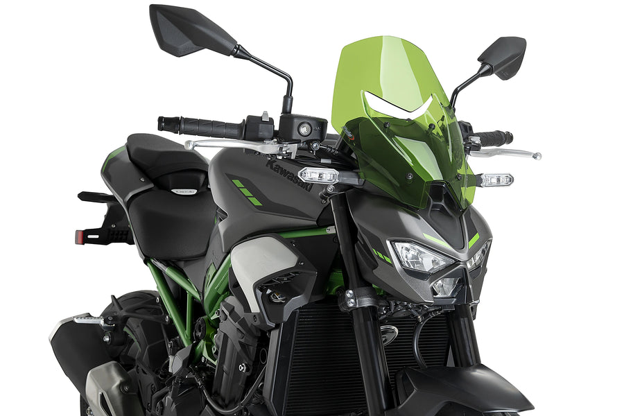 KAWASAKI Z 900 SE [2025] - New Generation Touring Windschild | Grün | PUIG 22440V