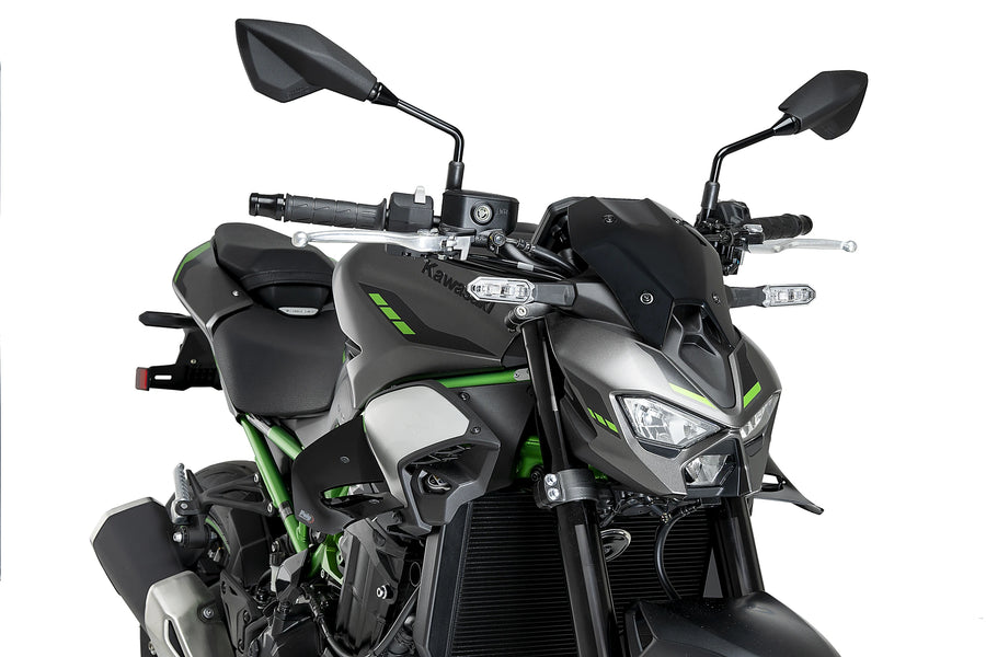 KAWASAKI Z 900 SE [2025] - D12 Spoiler | Schwarz | PUIG 22445N