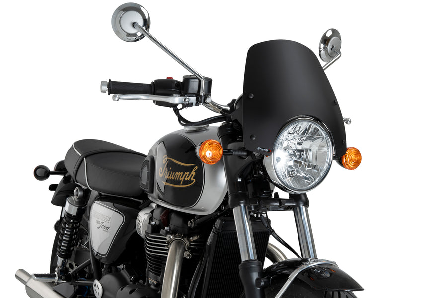 TRIUMPH BONNEVILLE T 120 BLACK [2025] – Rollerscheibe Trafic – Getönt