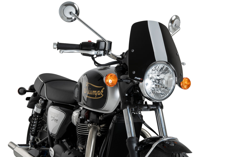 TRIUMPH BONNEVILLE T 120 BLACK [2025] – R-Fighter footrests – Black