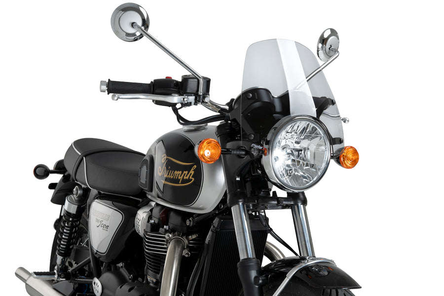 TRIUMPH BONNEVILLE T 120 BLACK [2025] – touring screen – heavily tinted
