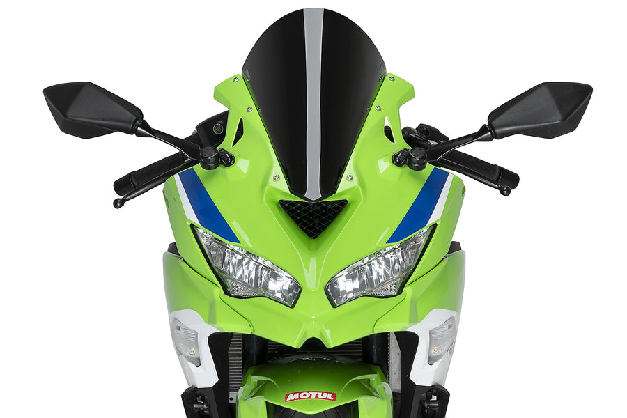 KAWASAKI ZX-4RR NINJA [2025] - PUIG R-Racer Scheibe | Schwarz | PUIG 22468N