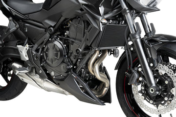KAWASAKI Z650 [2025] - Front spoiler | Matt black | PUIG 22531J