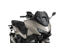 YAMAHA X-MAX 300 TECH MAX + [2025] - Windschutzscheibe V-Tech Line Sport | Mattschwarz | PUIG 22583J