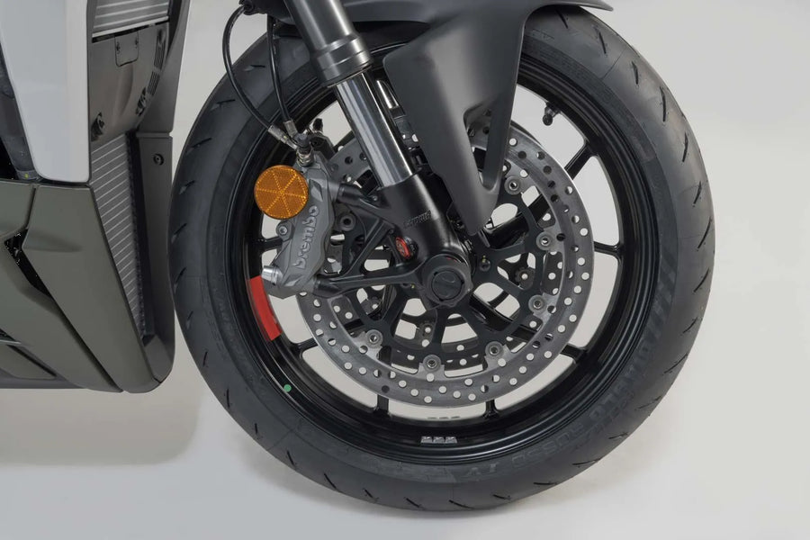 ducati diavel 1200 [SW-MOTECH] – Vorderrad-Achsschutz Set