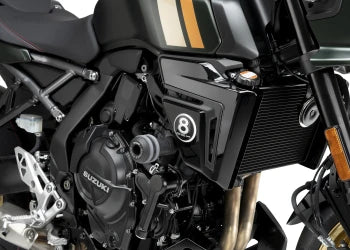 SUZUKI GSX-8TT [2025] – Adapter footrest rubber pad “Rider” – Black