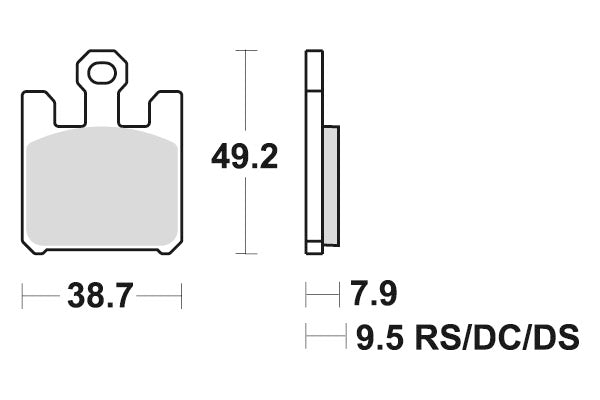 KAWASAKI VN 1600 [2005-2008] - Dual Sinter brake pads