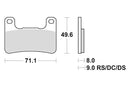 KAWASAKI NINJA H2 SX [2018-2019] - Dual Sinter brake pads