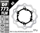 Sherco 5.1 510 I Supermoto [2008] - floating wave brake disc, grooved – picture 6