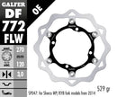 Sherco 5.1 510 I Supermoto [2008] - floating wave brake disc, grooved – picture 2