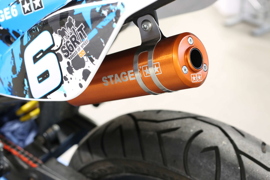 Derbi Senda DRD Racing SM 50 2T D50B0 [2012–] - Exhaust 70cc CNC orange