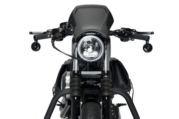 HARLEY DAVIDSON SPORTSTER 883 IRON XL 883 N [2012] – ALU Frontplatte – Schwarz