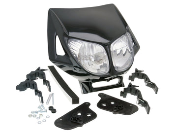 Derbi Senda R X-Treme Enduro '05 - '10 50 2T D50B0 - Scheinwerfermaske Doppeloptik