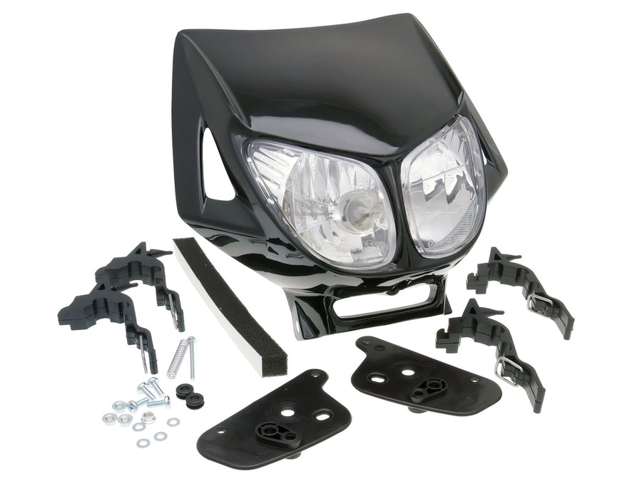 Derbi Senda R DRD Racing Enduro 50 2T D50B0 [2006–] - headlight mask double optics