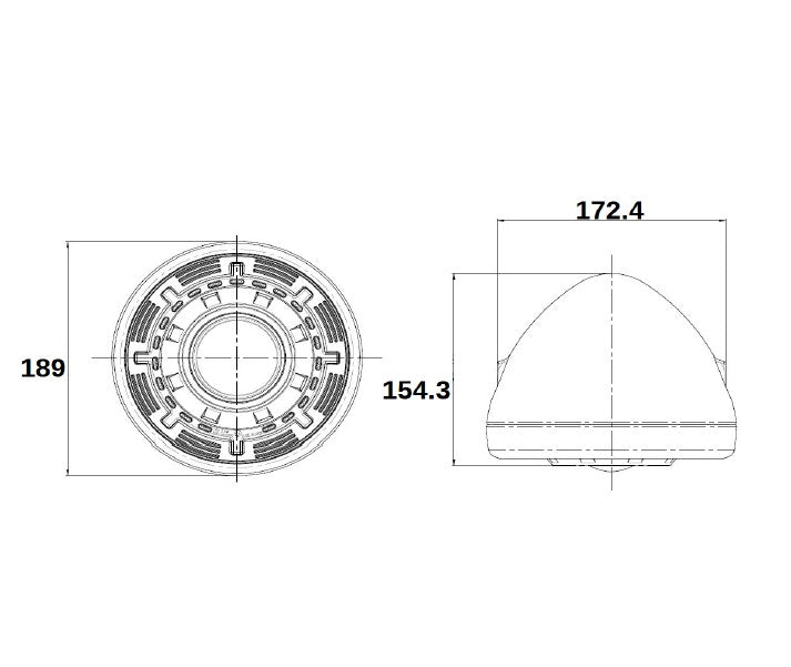 Ducati Monster 600 – Angel Eye Headlight Black