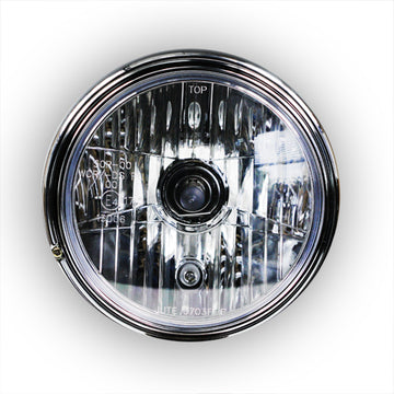 Kawasaki Zephyr 550 750 1100 [alle Baujahre] – LTD-Style Scheinwerfer H4, 7 Zoll, Klarglas