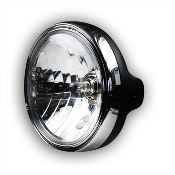 Moto Guzzi V7 [alle Baujahre] – LTD-Style Scheinwerfer H4, 7 Zoll, Klarglas