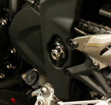 Triumph Bonneville 800 T100 [Pro Bolt] - axis nut for swinge, titanium - 0
