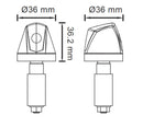 Ducati Monster 900 – Knight LED-Lenkerendenblinker-Paar