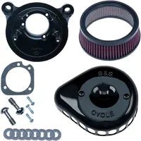 Harley-Davidson FLRT 1690 Freewheeler [2015-2016] - Mini Teardrop Stealth Luftfilter-Kit – Oberfläche: Schwarz – Bild 3