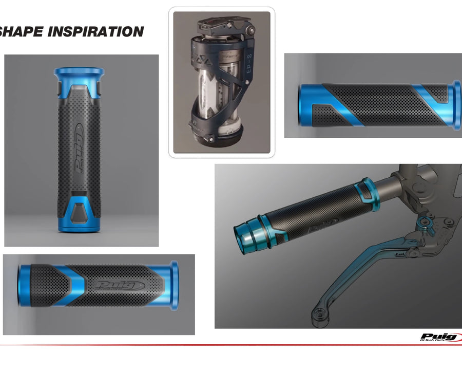 KAWASAKI Z 125 [2025] – Revving Grips – Silver