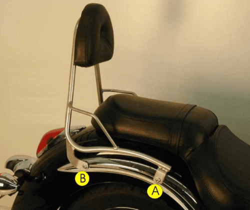 Kawasaki VN 900 Cla [2006-2017] - Sissybar ohne Gepäckbrücke